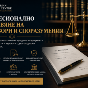 Категория II – Договори и споразумения - 60 евро